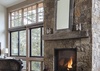 Fireplace - The Nest - Jackson, WY - Luxury Villa Rental