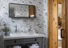 Guest Bathroom - Hunters Camp - Wilson, WY - Luxury Villa Rental