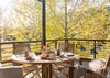Deck off Kitchen - Villa at May Park I - Jackson Hole Luxury Villa Rental