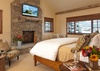 Primary Bedroom - Shooting Star Cabin 09 - Teton Village, WY - Luxury Villa Rental