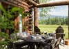 Patio - Grizzly Wulff Lodge - Jackson Hole, WY - Private Luxury Villa Rental