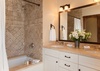 Guest Bedroom 1 Bathroom - Shooting Star Cabin 01 - Teton Village, WY - Luxury Villa Rental