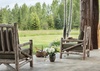 Patio - Grizzly Wulff Lodge - Jackson Hole, WY - Private Luxury Villa Rental