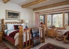Guest Bedroom 2 - Rocking V - Wilson, WY - Private Luxury Villa Rental