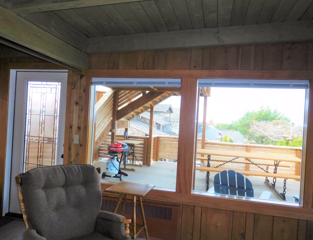 View to Deck from Family Room