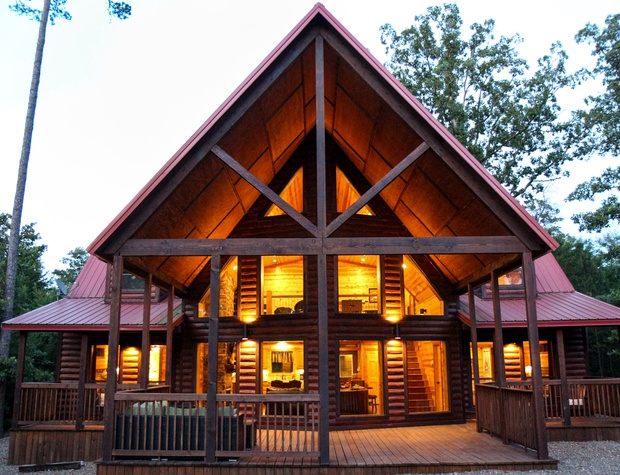White Rock Retreat Broken Bow Cabin Lodging