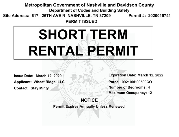 Permit - 617 26th Ave N