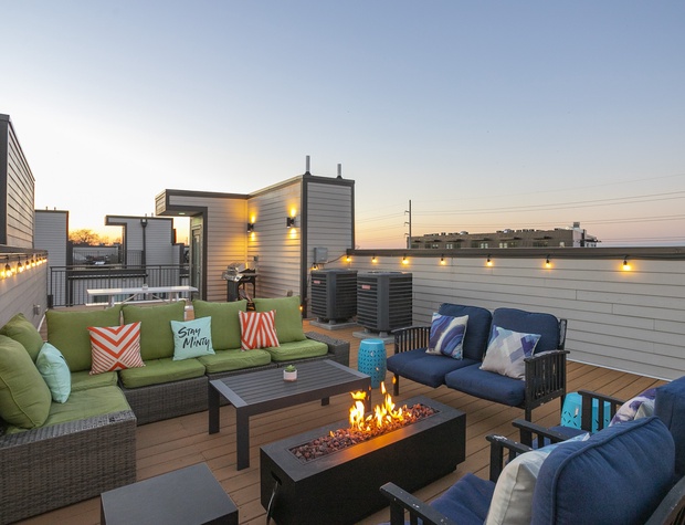 Rooftop with City Views