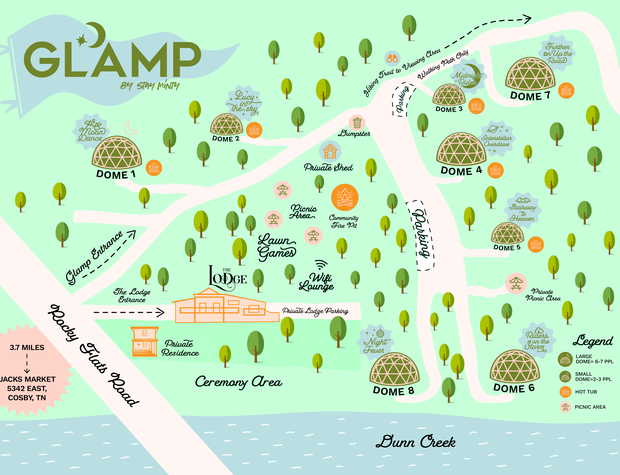GLAMP MAP NEW