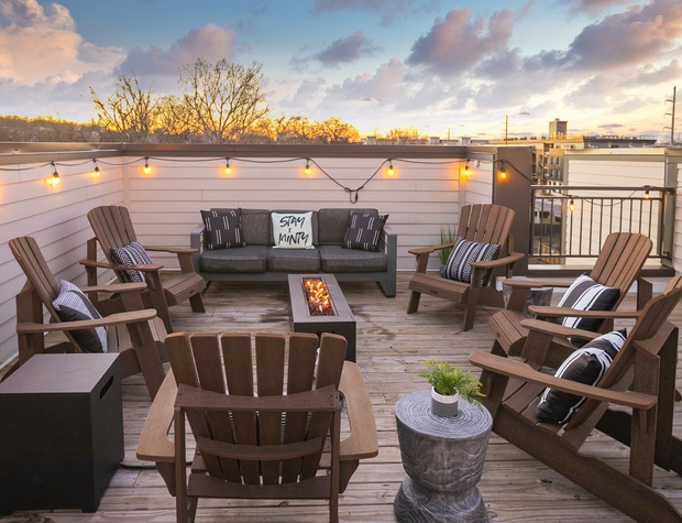 BBQ rooftop and fire pit